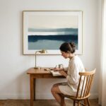 Fine Art Print — horizontal-art-print, blue-art-prints print