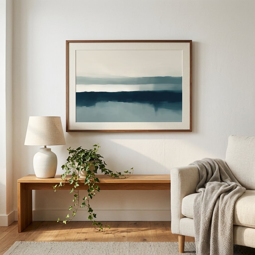 Fine Art Print — horizontal-art-print, blue-art-prints print