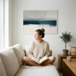 Fine Art Print — blue-art-prints, grey-art-prints print