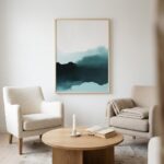 Fine Art Print — blue-art-prints, ink-wash-art-prints print