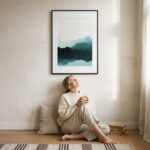 Fine Art Print — blue-art-prints, ink-wash-art-prints print