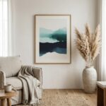 Fine Art Print — ink-wash-art-prints, blue-art-prints print