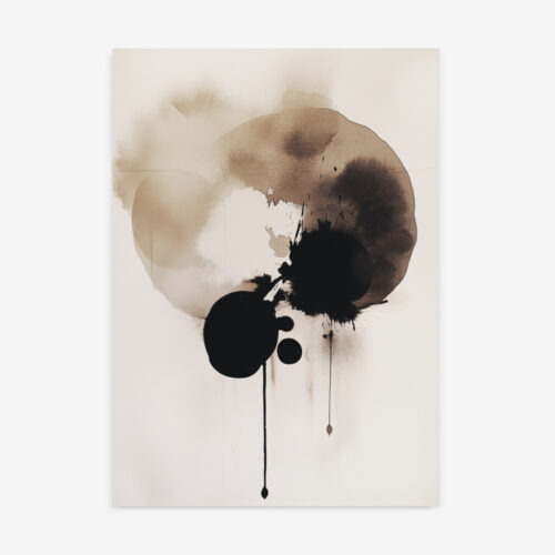 Fine Art Print — ink-wash-art-prints, abstract-shapes print