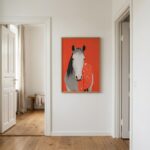 Fine Art Print — animals-art-print, red-art-prints print