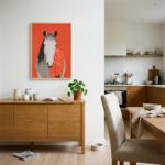 Fine Art Print — animals-art-print, red-art-prints print