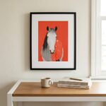 Fine Art Print — animals-art-print, red-art-prints print