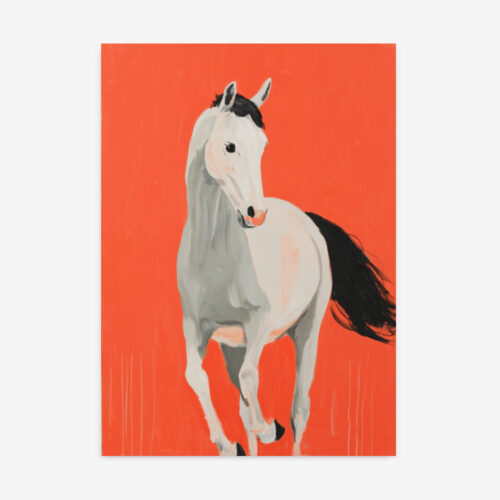 Fine Art Print — animals-art-print, red-art-prints print
