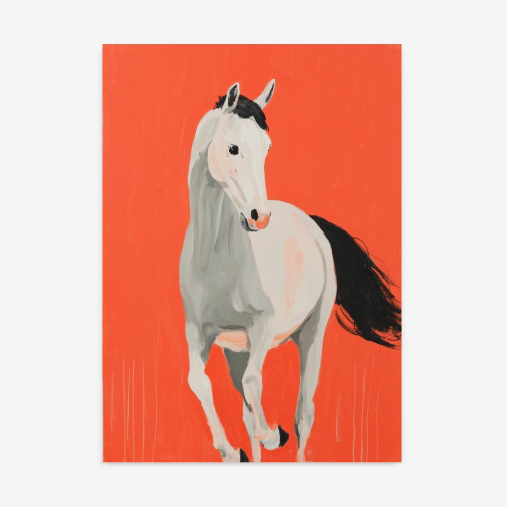 Fine Art Print — animals-art-print, red-art-prints print