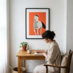 Fine Art Print — animals-art-print, red-art-prints print