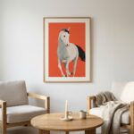 Fine Art Print — animals-art-print, red-art-prints print