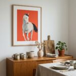 Fine Art Print — animals-art-print, red-art-prints print