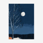 Fine Art Print — blue-art-prints, landscape-art-prints print