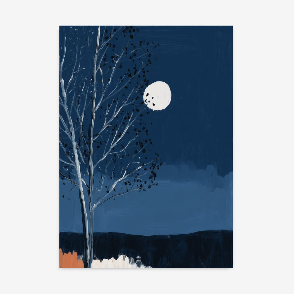 Fine Art Print — blue-art-prints, landscape-art-prints print