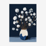Fine Art Print — botanical-art-print, blue-art-prints print