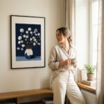 Fine Art Print — botanical-art-print, blue-art-prints print