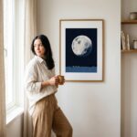Fine Art Print — blue-art-prints, white-art-prints print