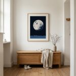 Fine Art Print — blue-art-prints, white-art-prints print