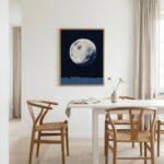 Fine Art Print — blue-art-prints, white-art-prints print