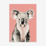 Fine Art Print — animals-art-print, pink-art-prints print
