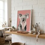 Fine Art Print — animals-art-print, pink-art-prints print