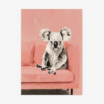 Fine Art Print — animals-art-print, pink-art-prints print