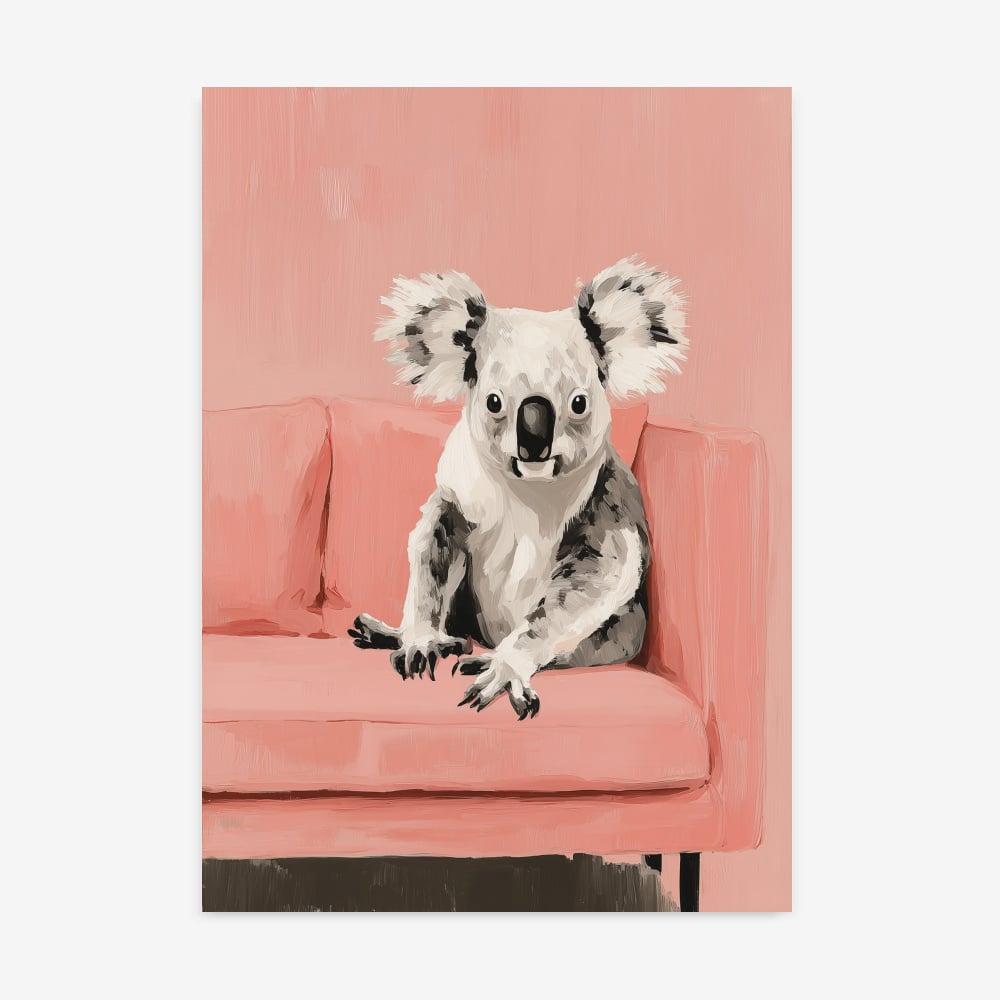 Fine Art Print — animals-art-print, pink-art-prints print