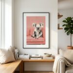 Fine Art Print — animals-art-print, pink-art-prints print