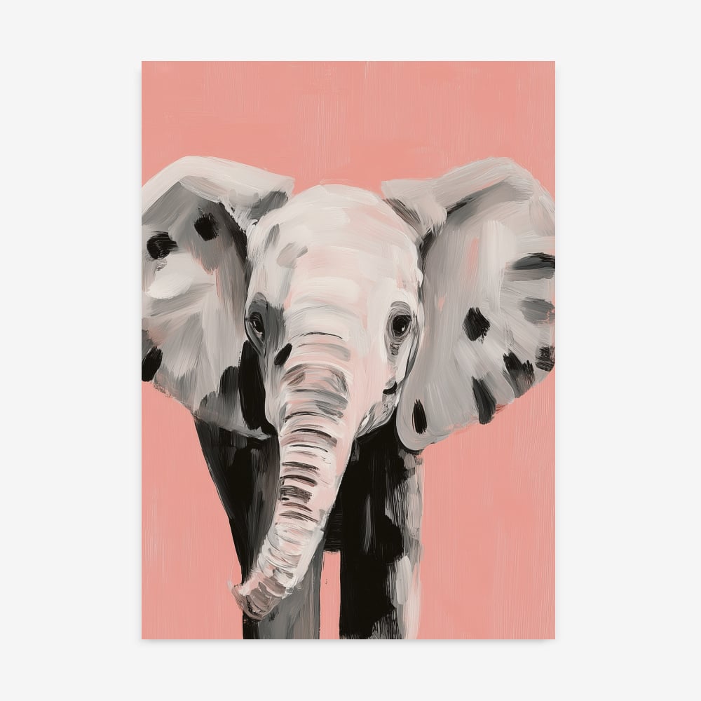 Fine Art Print — animals-art-print, pink-art-prints print