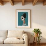 Fine Art Print — people-and-figures-art-print, vertical-art-print print