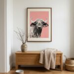 Fine Art Print — animals-art-print, pink-art-prints print