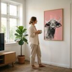 Fine Art Print — animals-art-print, pink-art-prints print