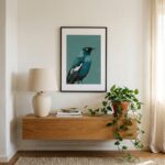 Fine Art Print — animals-art-print, blue-art-prints print