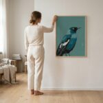 Fine Art Print — animals-art-print, blue-art-prints print