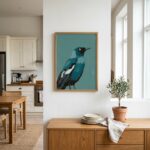 Fine Art Print — animals-art-print, blue-art-prints print