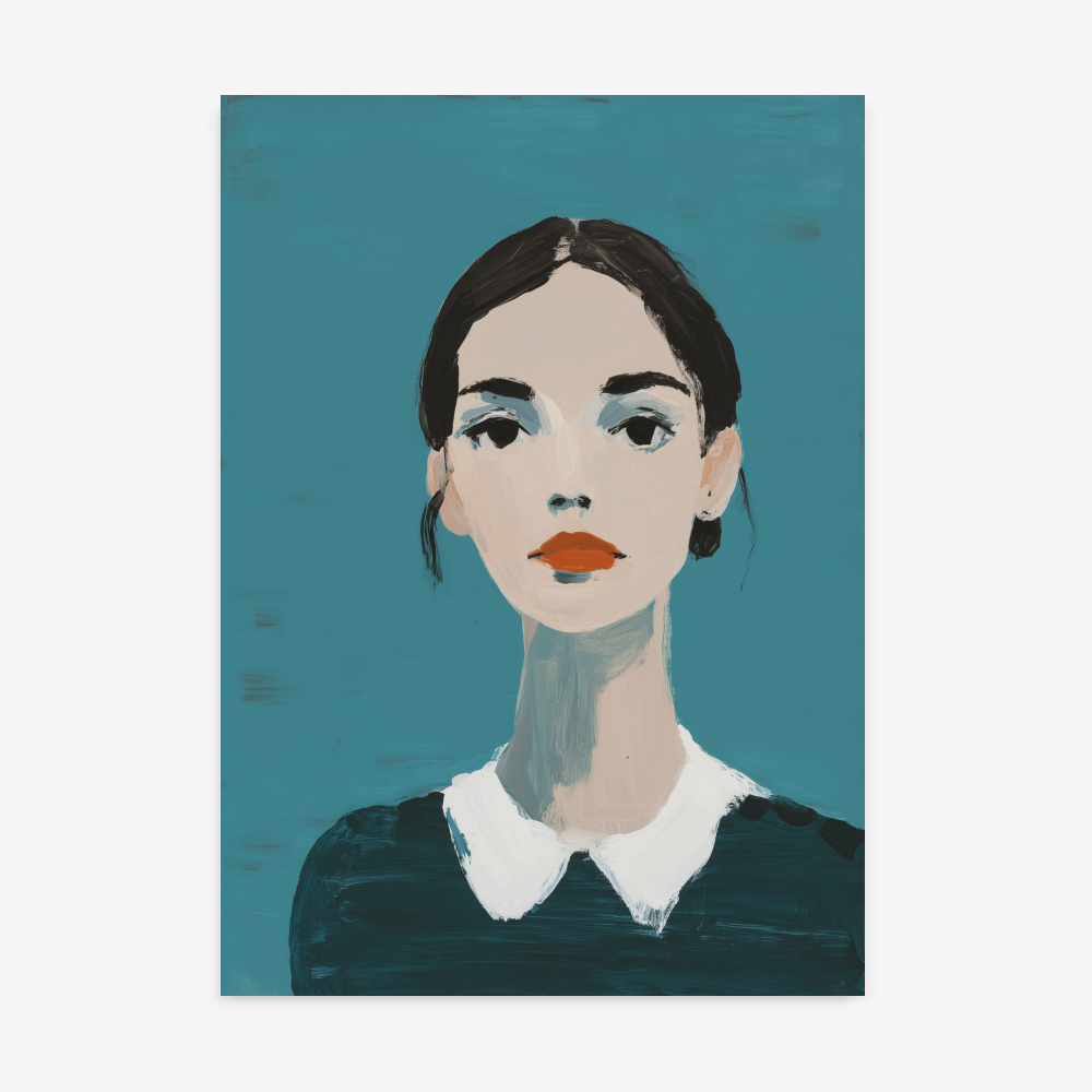 Fine Art Print — people-and-figures-art-print, blue-art-prints print
