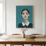 Fine Art Print — people-and-figures-art-print, blue-art-prints print