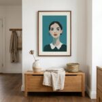 Fine Art Print — people-and-figures-art-print, blue-art-prints print