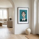 Fine Art Print — people-and-figures-art-print, blue-art-prints print