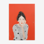 Fine Art Print — people-and-figures-art-print, red-art-prints print