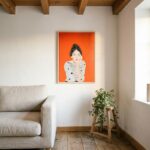 Fine Art Print — people-and-figures-art-print, red-art-prints print