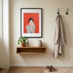 Fine Art Print — people-and-figures-art-print, red-art-prints print