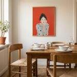 Fine Art Print — people-and-figures-art-print, red-art-prints print