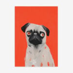 Fine Art Print — animals-art-print, red-art-prints print