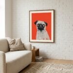 Fine Art Print — animals-art-print, red-art-prints print