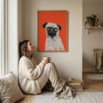 Fine Art Print — animals-art-print, red-art-prints print