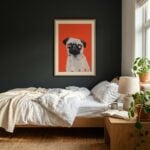 Fine Art Print — animals-art-print, red-art-prints print