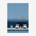 Fine Art Print — blue-art-prints, vertical-art-print print