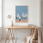 Fine Art Print — animals-art-print, blue-art-prints print