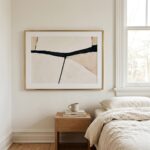 Fine Art Print — abstract-shapes, beige-art-prints print