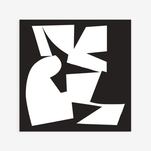 Fine Art Print — abstract-shapes, black-art-prints print